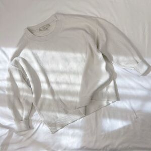 loft | size s | cream pullover sweater